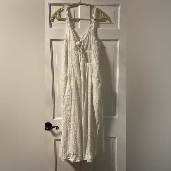Hutch White Eyelet Jumpsuit - Picture 1 of 6